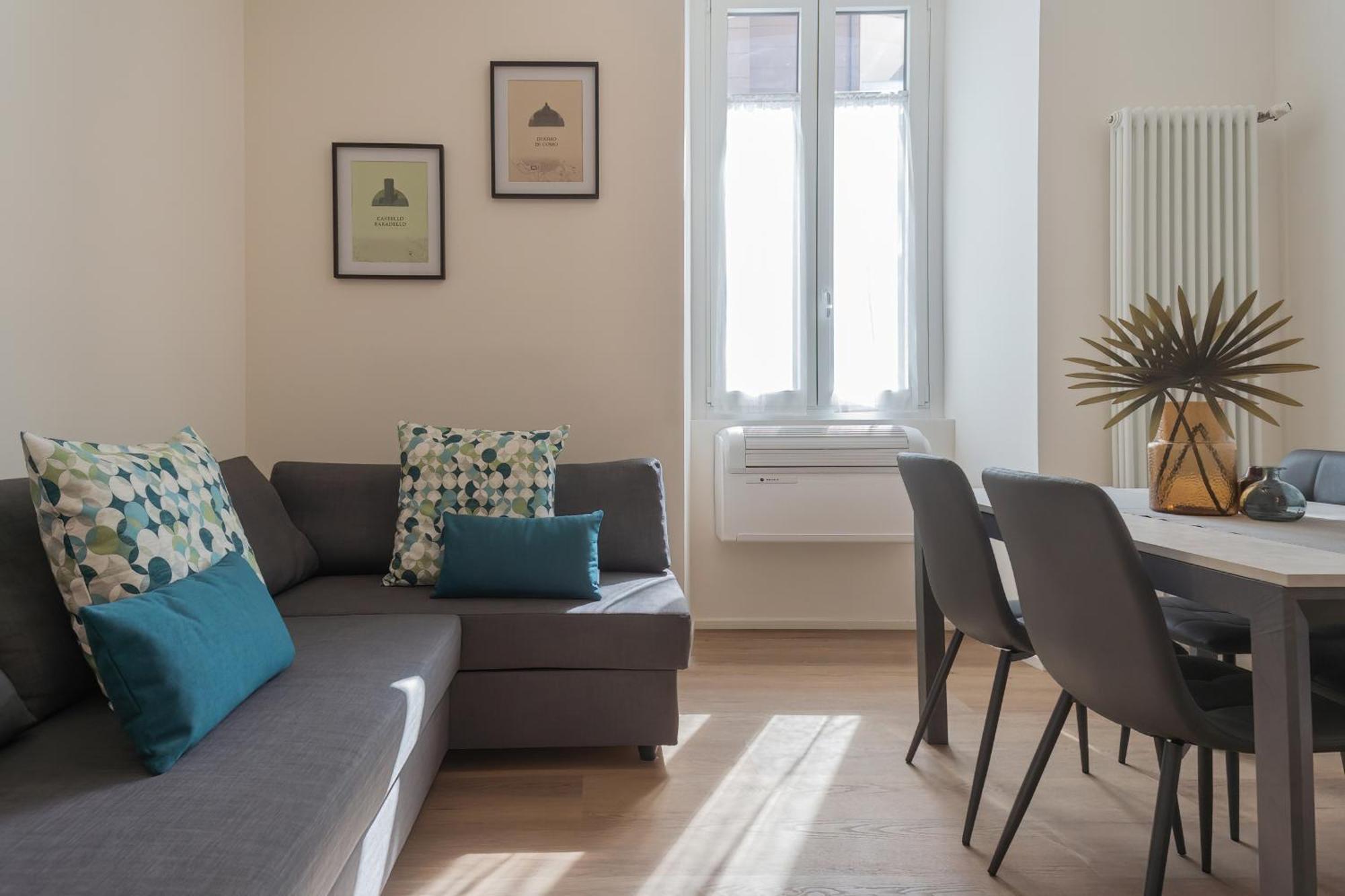 Manaraquattro - Apartament In Como Near The Center With Free Parking - Lake Como Kültér fotó